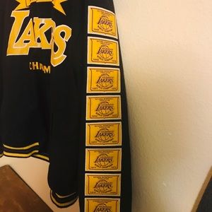 LA Lakers Reversible NBA Finals Championship Coat